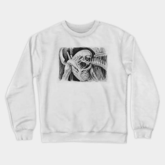 Alien Crewneck Sweatshirt by Anilia